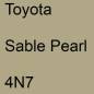 Preview: Toyota, Sable Pearl, 4N7.